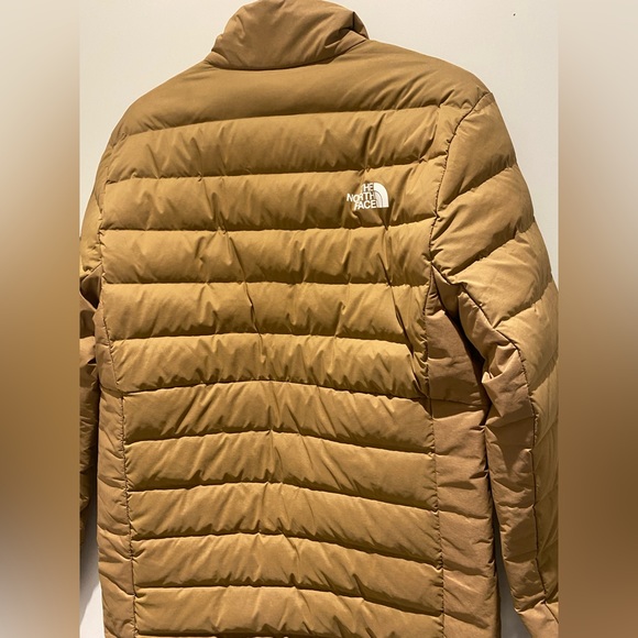 North Face Belleview Stretch Down Utility Brown Jacket - Picture 12 of 13